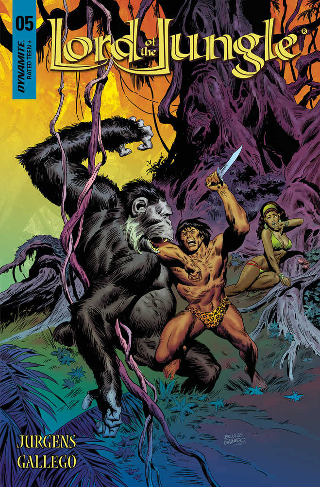 Lord Of The Jungle #5 Cover K Foc Gallego
