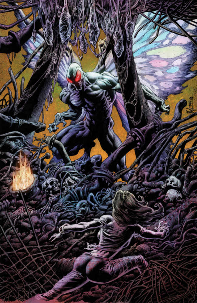 Frank Frazetta Mothman #3 (Of 5) Cover E 5 Copy Variant Edition Hotz Unbr