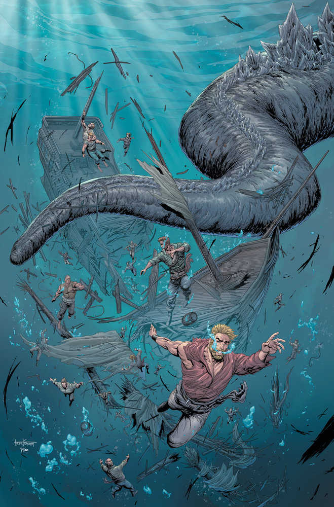 Godzilla: Here There Be Dragons #2 Variant Ri (10) (Kirkham Full Art)