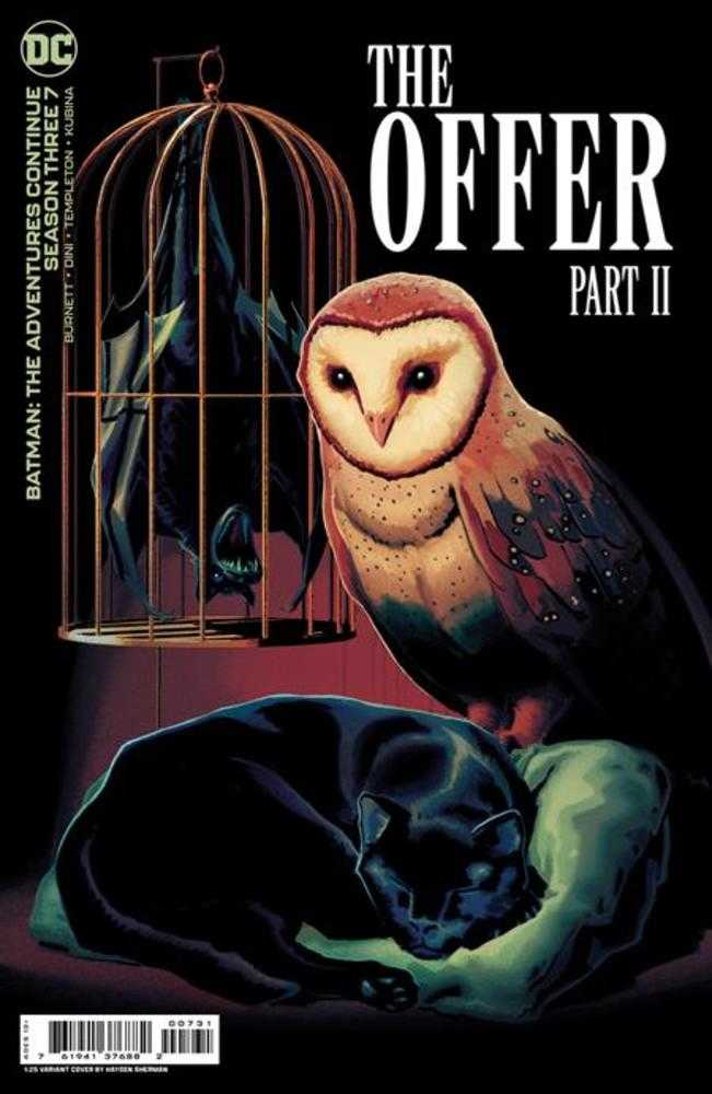 Batman The Adventures Continue Season Three #7 (Of 8) Cover D 1 in 25 Hayden Sherman Card Stock Variant