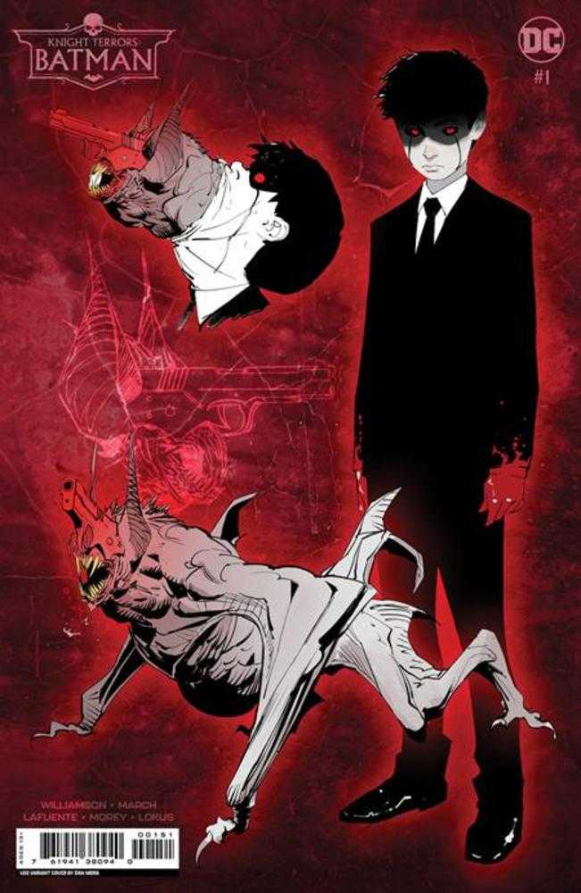 Knight Terrors Batman #1 (Of 2) Cover F 1 in 50 Dan Mora Card Stock Variant
