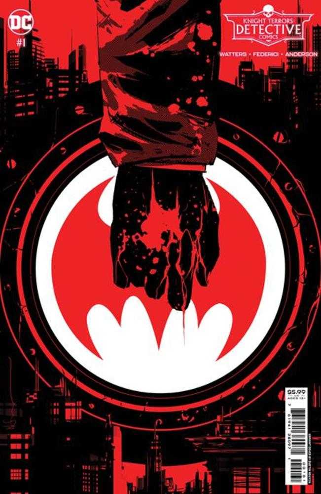 Knight Terrors Detective Comics #1 (Of 2) Cover D Dustin Nguyen Midnight Card Stock Variant