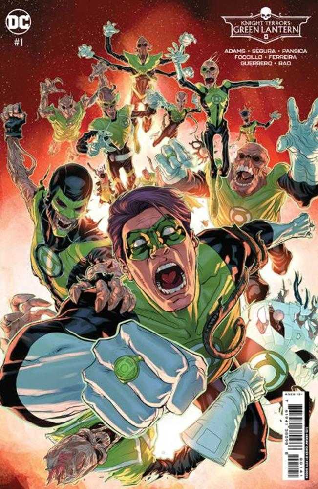 Knight Terrors Green Lantern #1 (Of 2) Cover E 1 in 25 Pete Woods Card Stock Variant