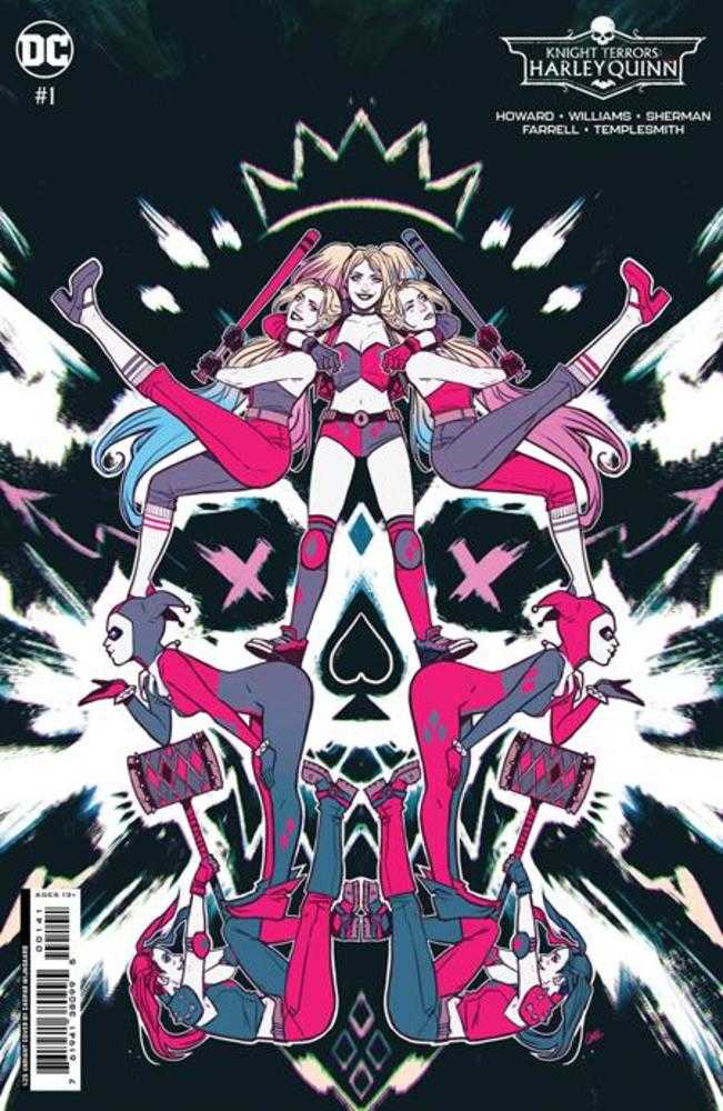 Knight Terrors Harley Quinn #1 (Of 2) Cover E 1 in 25 Caspar Wijngaard Card Stock Variant