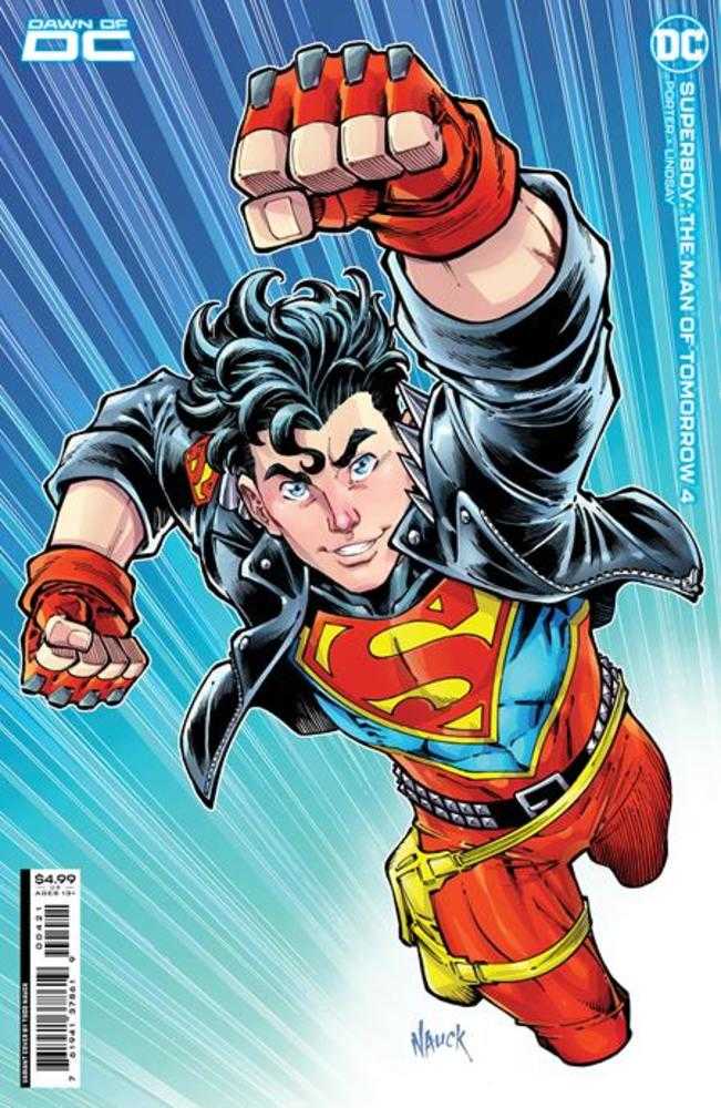 Superboy The Man Of Tomorrow #4 (Of 6) Cover B Todd Nauck Card Stock Variant