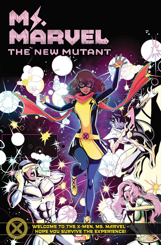 Ms Marvel New Mutant #1 Luciano Vecchio Team Homage Variant
