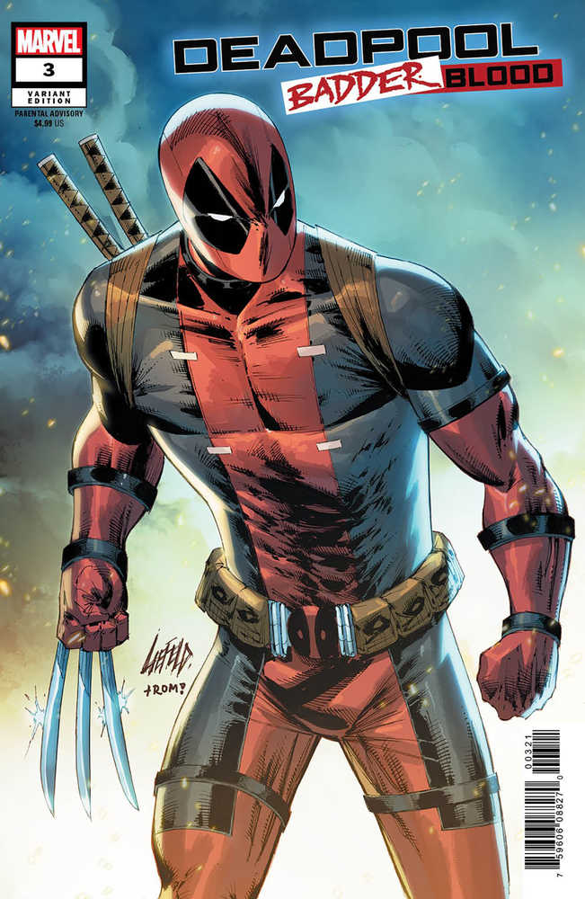 Deadpool Badder Blood #3 (Of 5) Rob Liefeld Variant