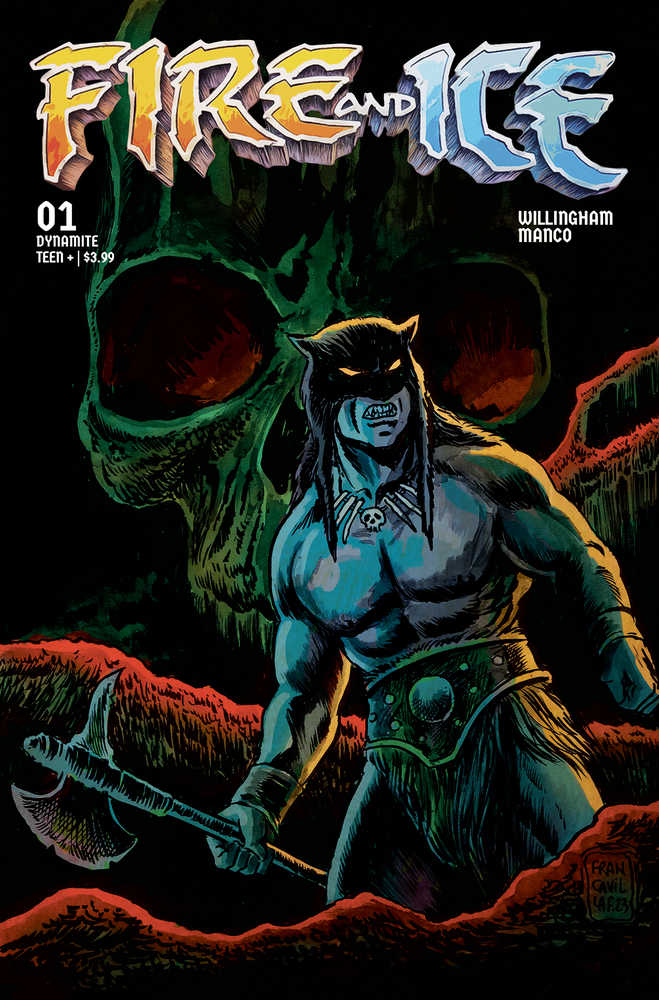 Fire And Ice #1 Cover G 10 Copy Variant Edition Francavilla Original