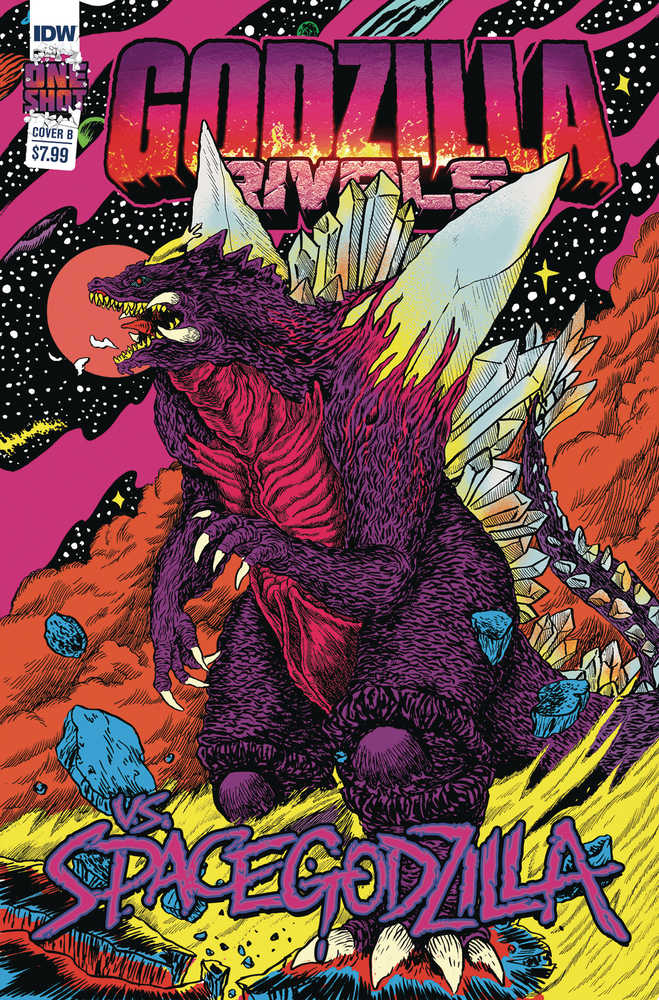 Godzilla Rivals vs. Spacegodzilla #1 Cover B Ziritt