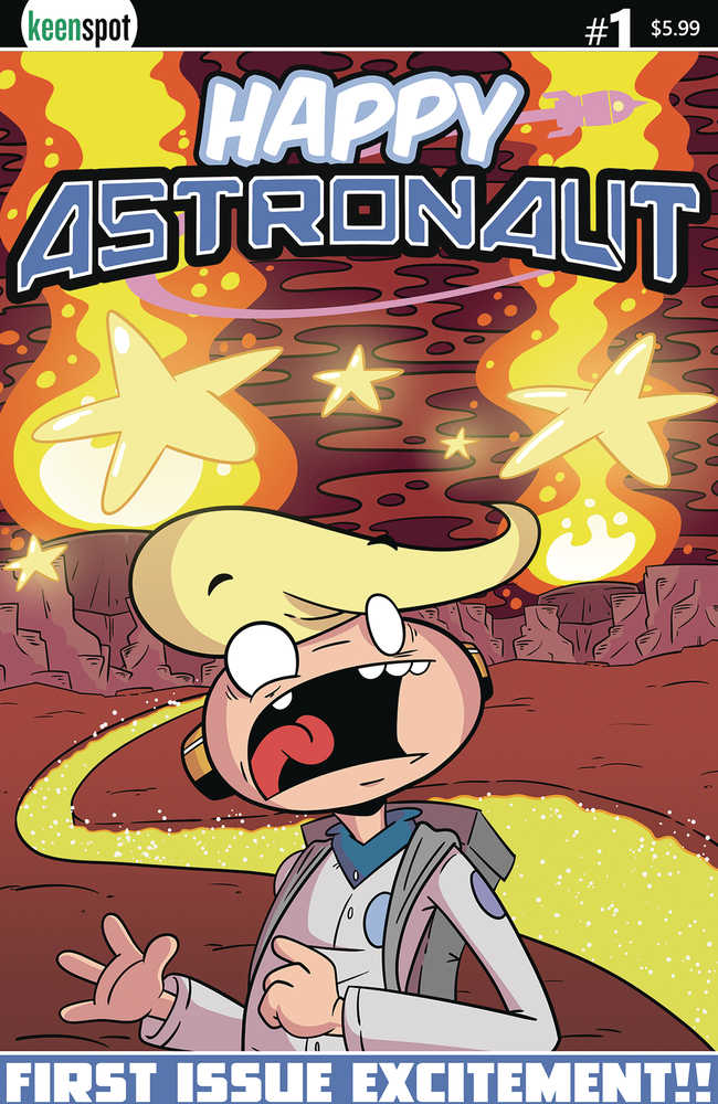 Happy Astronaut #1 Cover A Matt Rodgers
