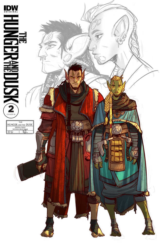 Hunger And Dusk #2 Cover D 10 Wildgoose Character Sketch (Mature)