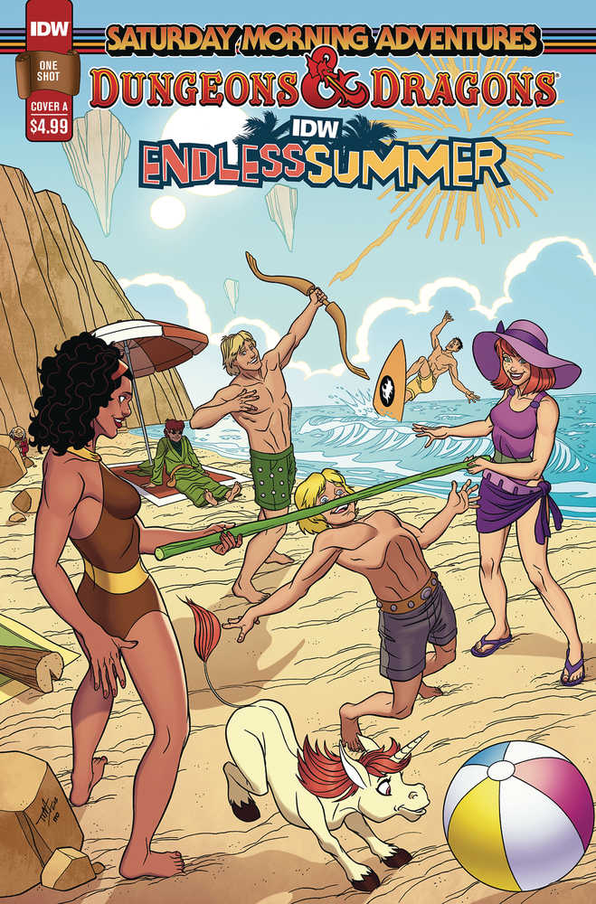 Idw Endless Summer D&D Sat Morning Adventure Cover A Levins