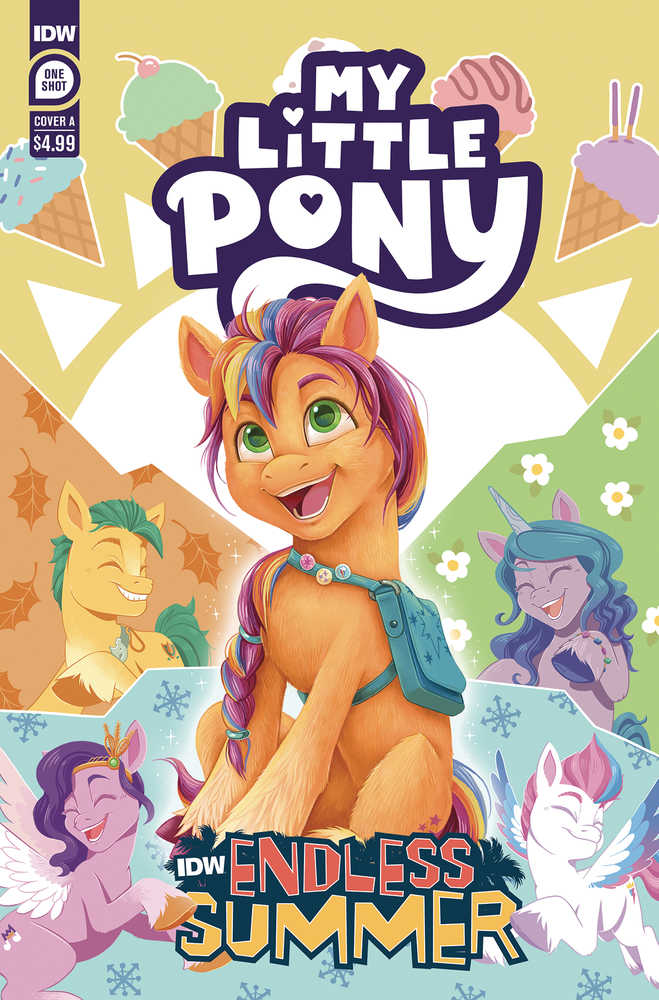 Idw Endless Summer My Little Pony Cover A Haines