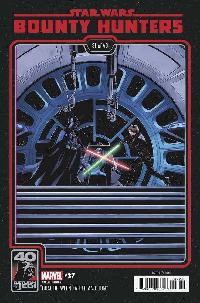 Star Wars Bounty Hunters #37 Return Of Jedi 40th Anniv Variant