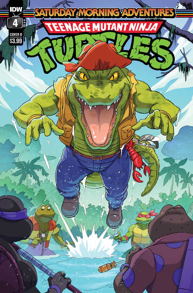 Teenage Mutant Ninja Turtles Saturday Morning Adventure 2023 #4 Cover B Schoening