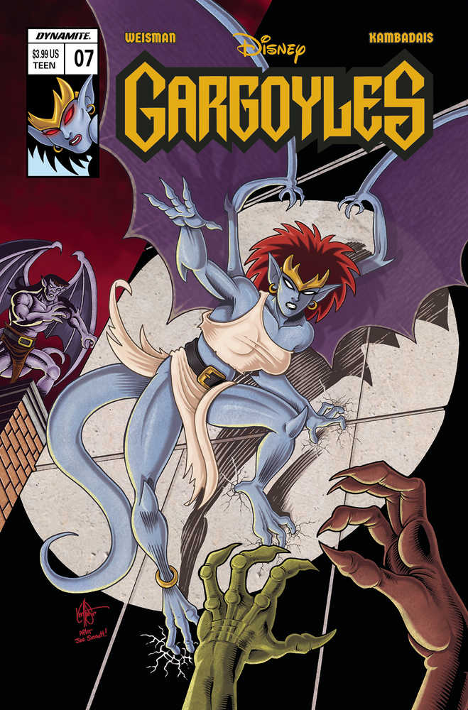 Gargoyles #7 Cover S Foc Haeser