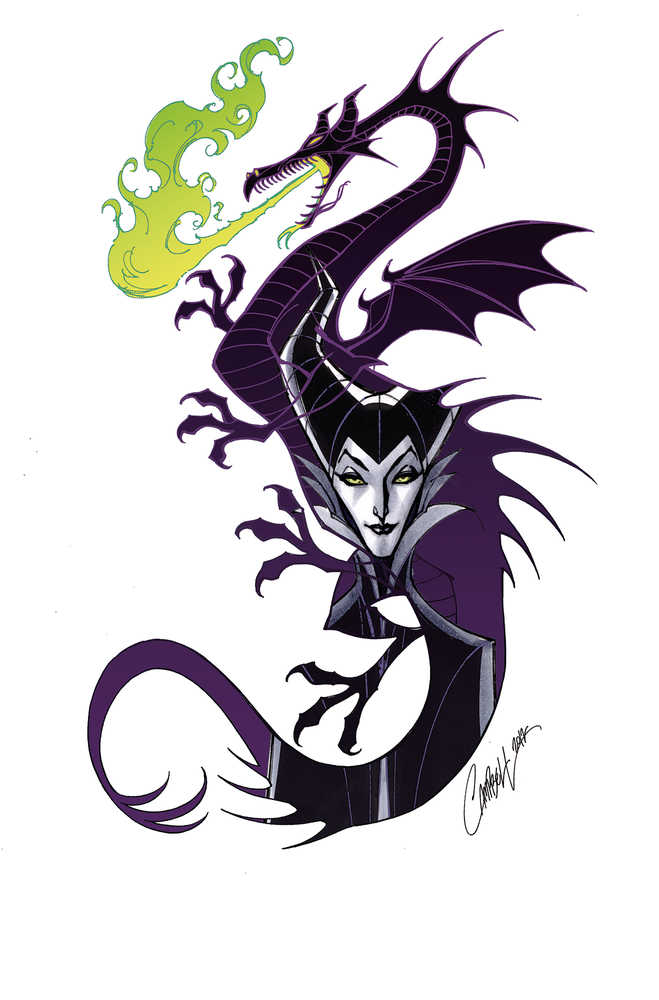 Disney Villains Maleficent #3 Cover T 10 Copy Foc Variant Edition Campbel