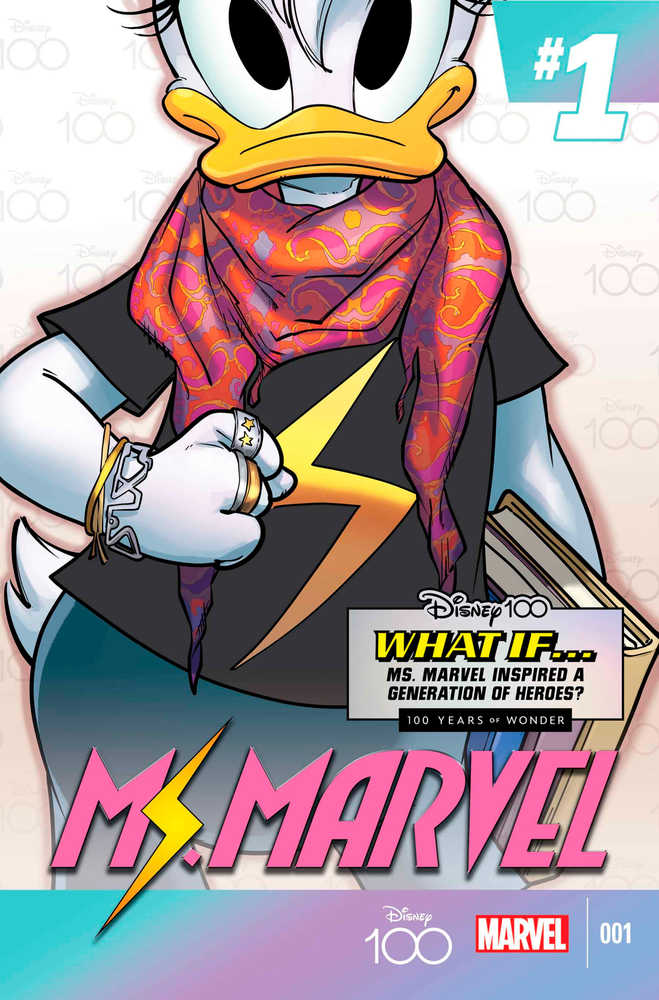 Amazing Spider-Man #33 Perissonotto Disney100 Ms Marvel Variant