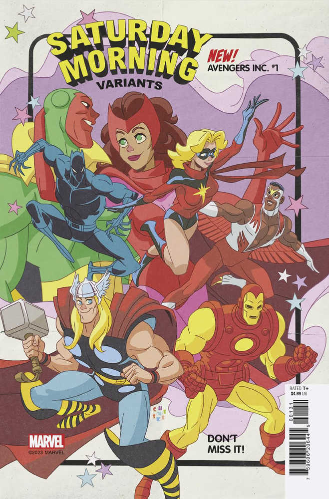 Avengers Inc #1 Sean Galloway Saturday Morning Variant