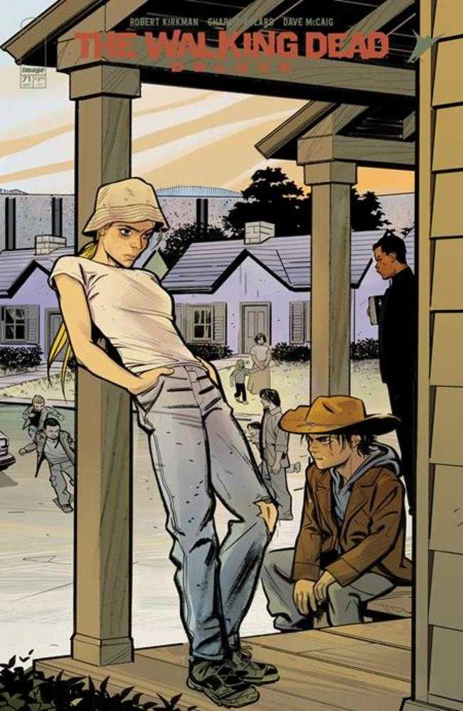 Walking Dead Deluxe  #71 Cover C Conor Hughes Connecting Variant