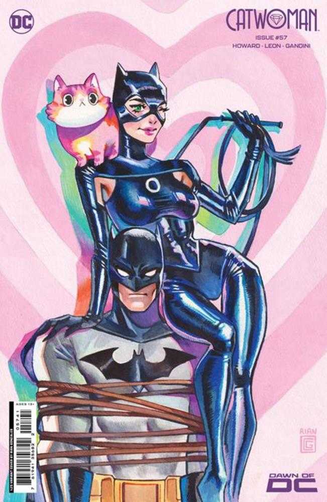 Catwoman #57 Cover D 1 in 25 Rian Gonzales Card Stock Variant (Batman Catwoman The Gotham War)