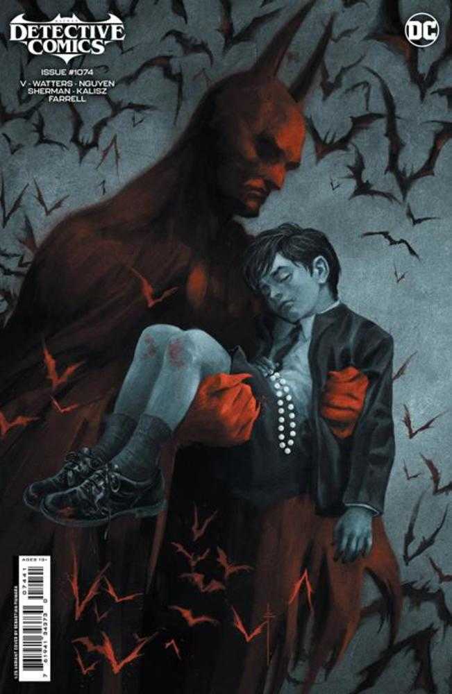 Detective Comics #1074 Cover E 1 in 25 Sebastian Fiumara Card Stock Variant