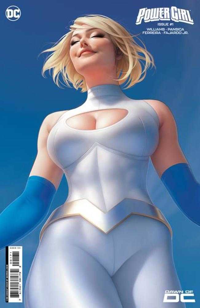 Power Girl #1 Cover H 1 in 100 Warren Louw Card Stock Variant
