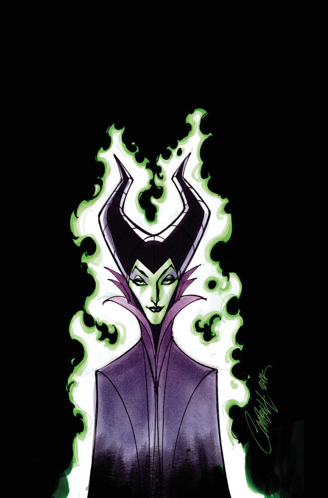 Disney Villains Maleficent #4 Cover T 10 Copy Foc Variant Edition Campbel