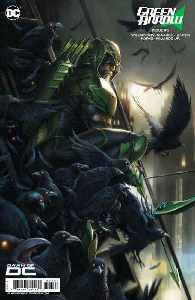 Green Arrow #5 (Of 12) Cover C 1 in 25 Francesco Mattina Card Stock Variant