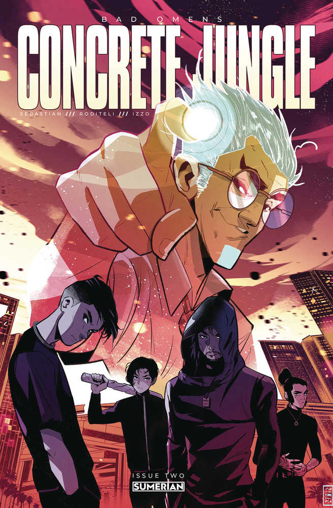 Bad Omens Concrete Jungle #2 (Of 4) Cover B Izzo (Mature)