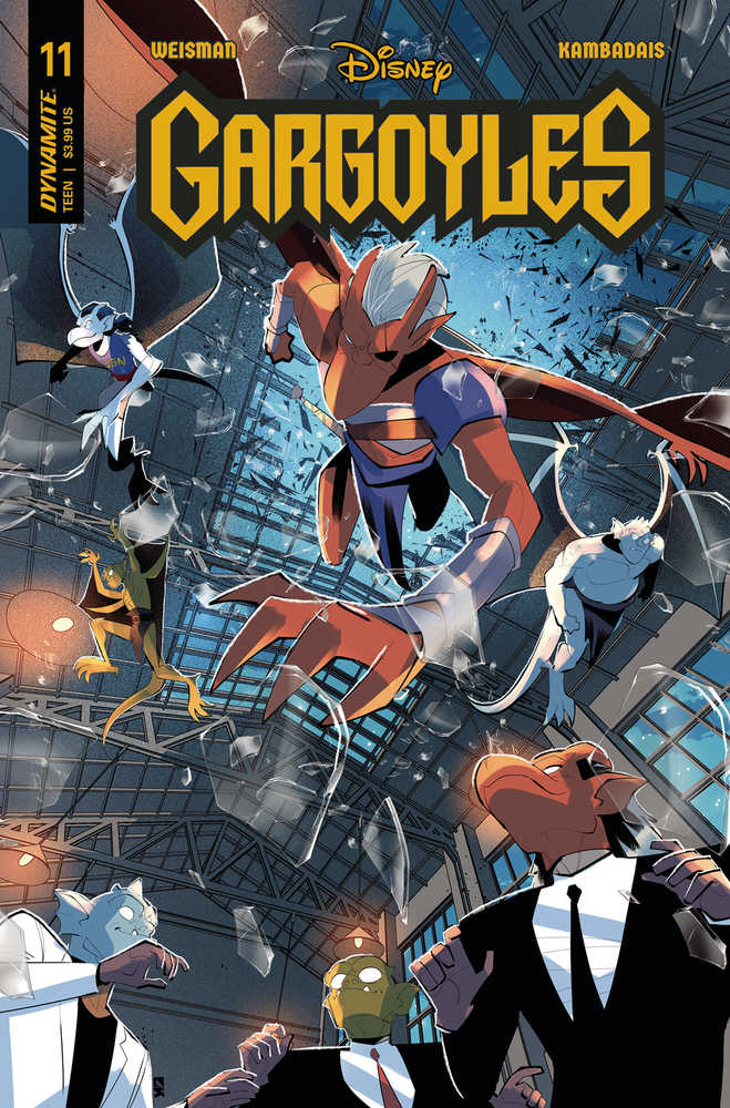 Gargoyles #11 Cover H 7 Copy Variant Edition Kambadais Original