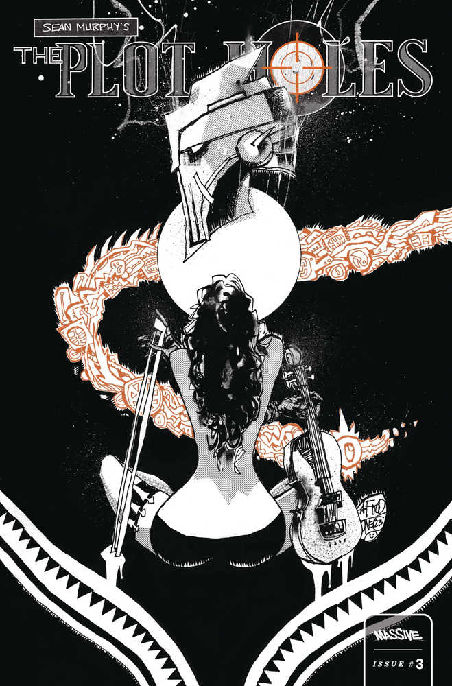 Plot Holes #3 (Of 5) Cover E 10 Copy Variant Edition Mahfood Bw (Mature)