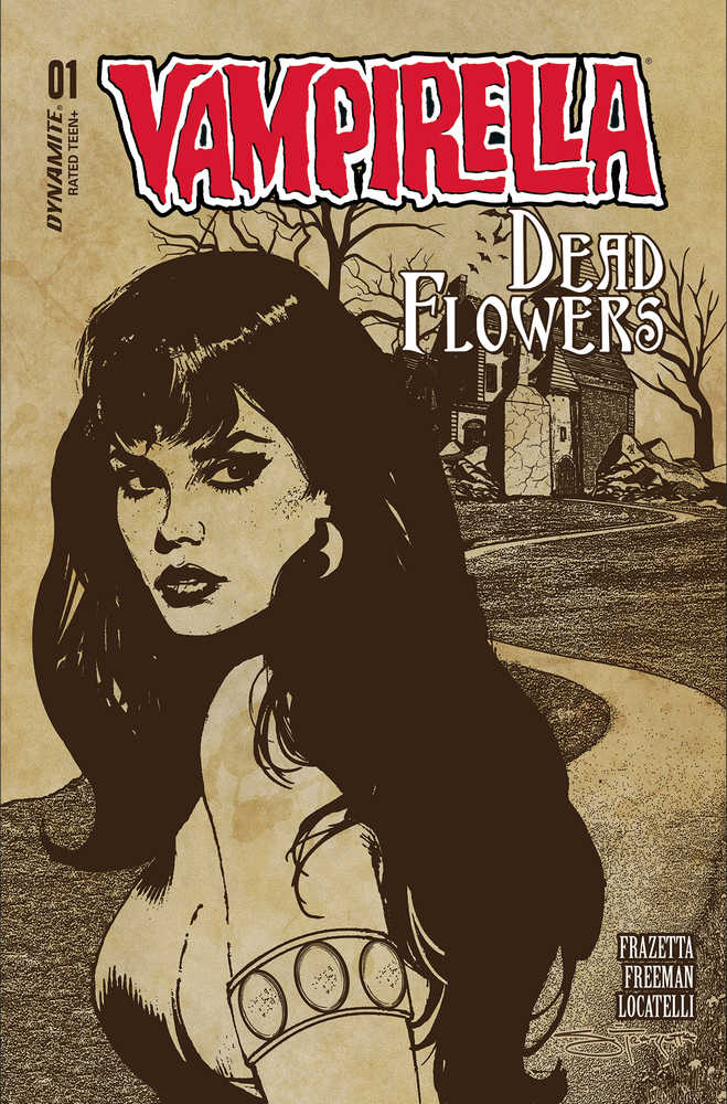 Vampirella Dead Flowers #1 (Of 4) Cover D Frazetta & Freeman