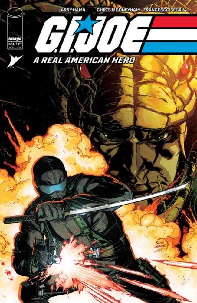 G.I. Joe A Real American Hero #301 Cover C 1 in 10 Brad Walker Variant