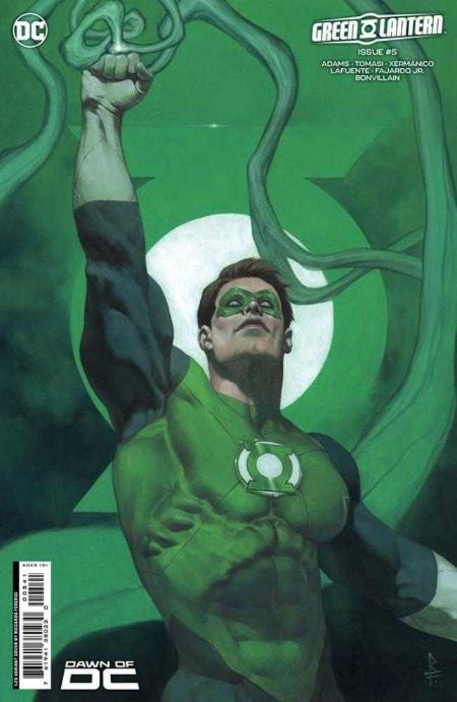 Green Lantern #5 Cover D 1 in 25 Riccardo Federici Card Stock Variant