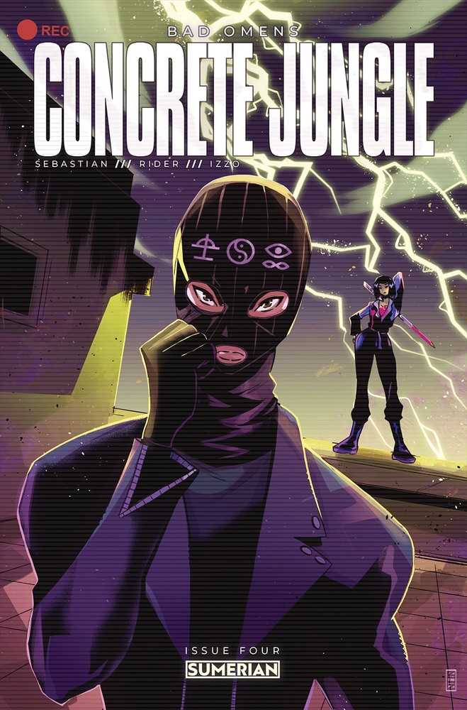 Bad Omens Concrete Jungle #4 (Of 4) Cover C Izzo (Mature)