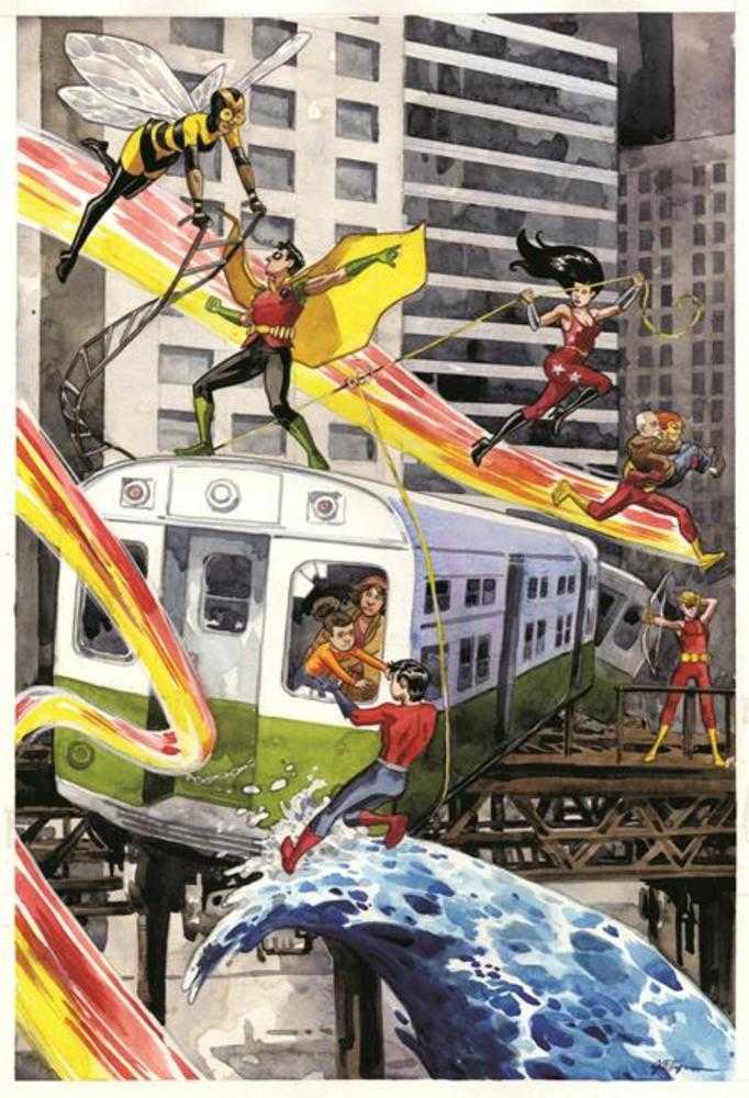 Worlds Finest Teen Titans #6 1:25 Thompson