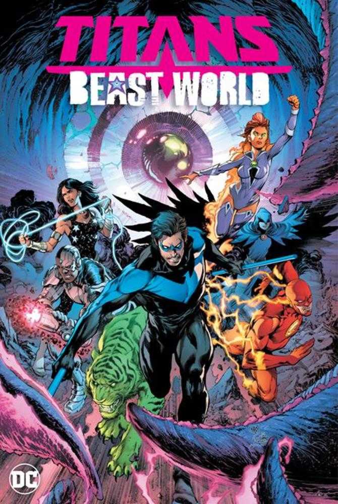 Titans Beast World Led Acetate Poster
