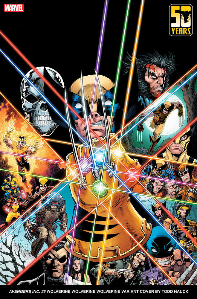 Avengers Inc #5 Todd Nauck Wolverine Wolverine Wolverine Variant