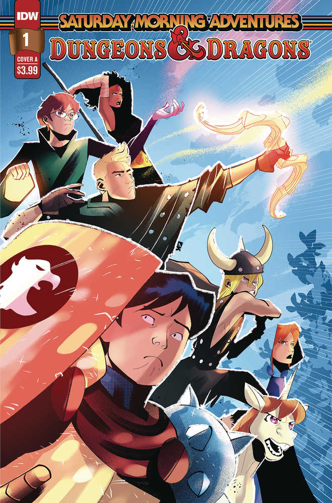 Dungeons & Dragons  Saturday Morning Adventure 2 #1 Cover A Kambadais