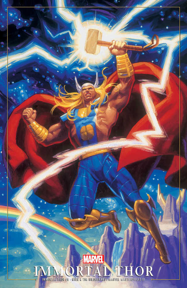 Immortal Thor #6 Hildebrandt Marvel Masterpieces III Variant