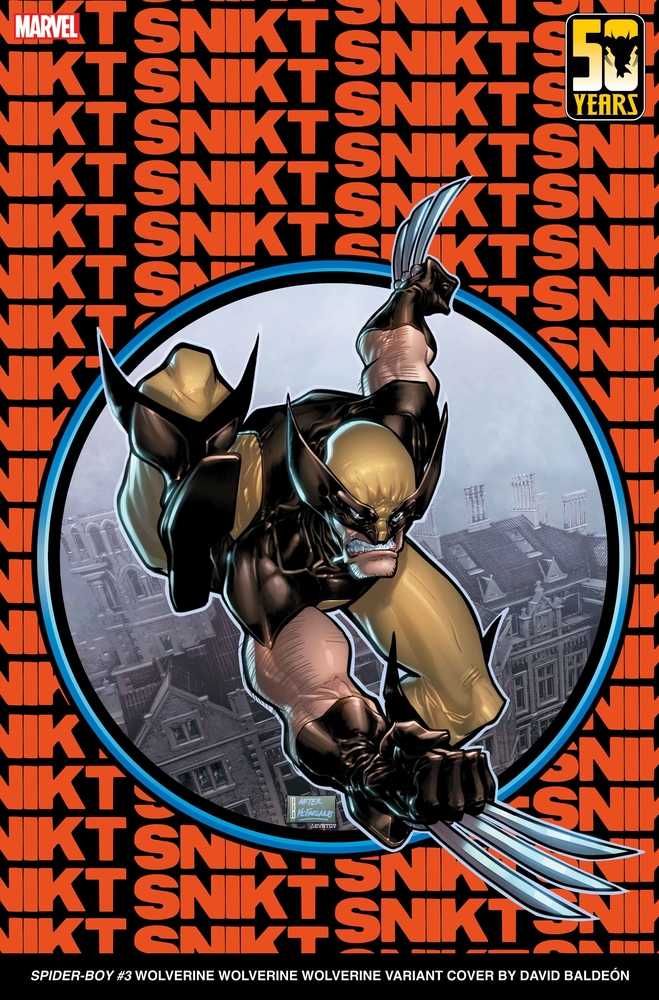 Spider-Boy #3 Baldeon Wolverine Wolverine Wolverine Variant