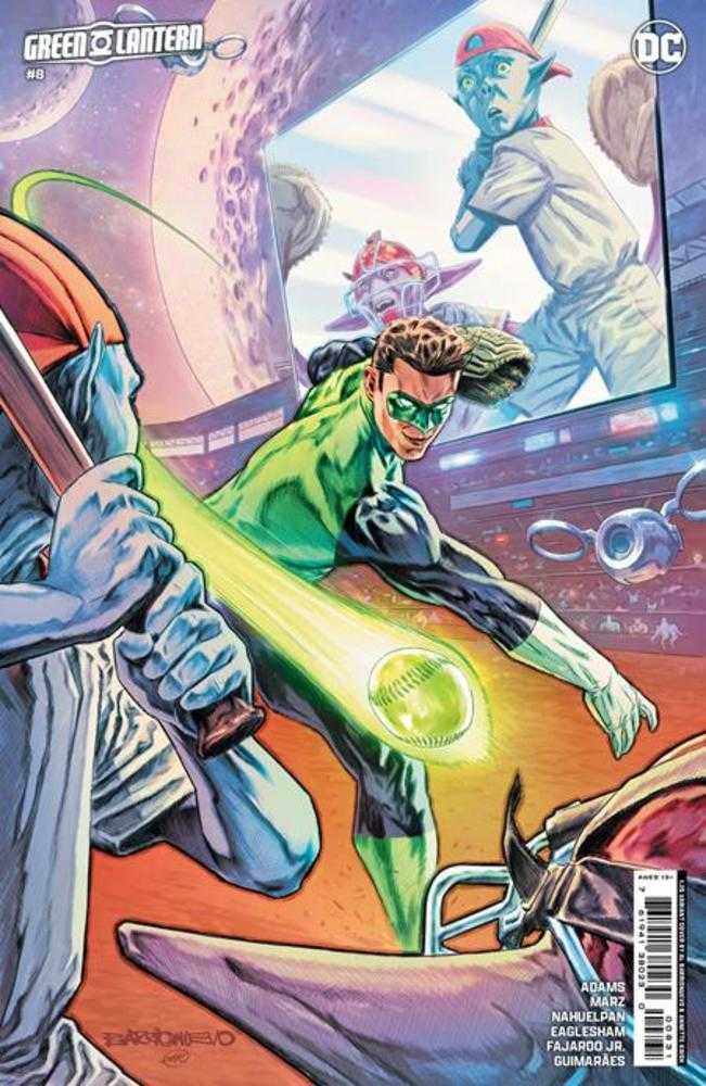 Green Lantern #8 Cover E 1 in 25 Al Barrionuevo Card Stock Variant