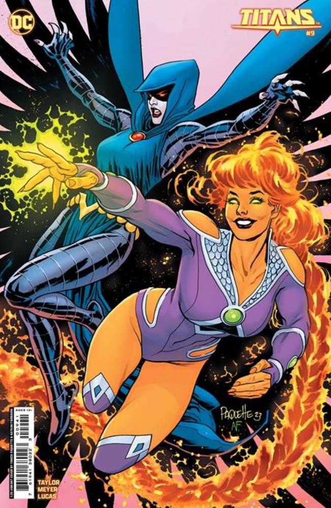 Titans #9 Cover D 1 in 25 Yanick Paquette Card Stock Variant