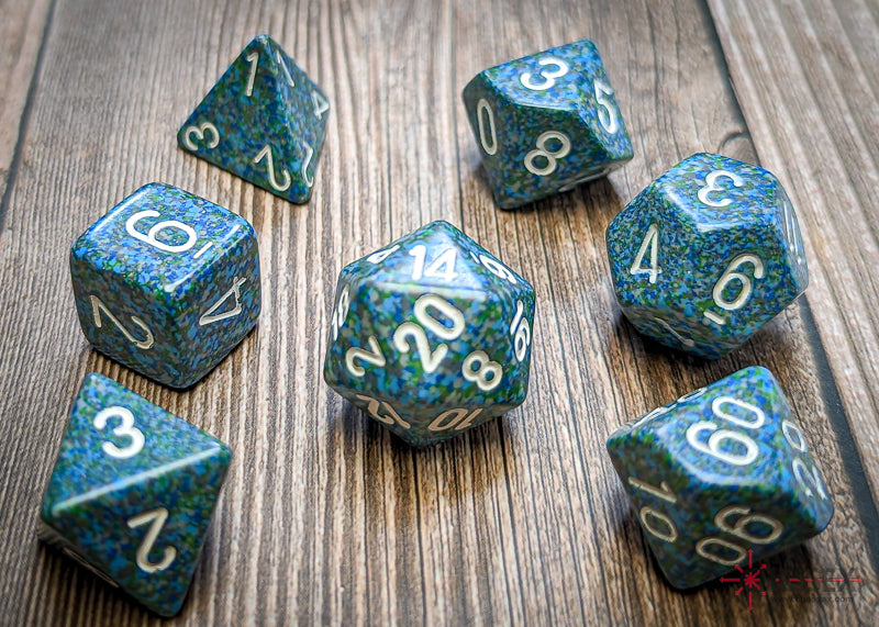 Speckled® Polyhedral Sea™ 7-Die Set