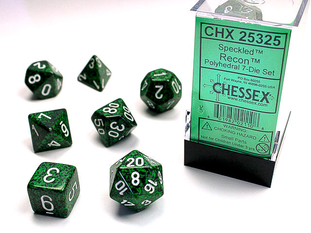 Speckled® Polyhedral Recon™ 7-Die Set