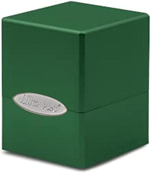 Ultra Pro E-15588 Satin Cube Deck Box-Forest Green