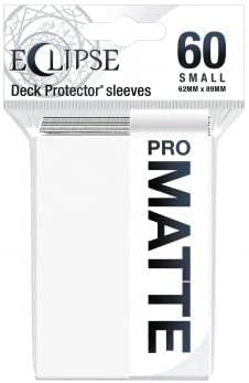 Ultra Pro Eclipse Matte Small Sleeves 60 Pack-Arctic White