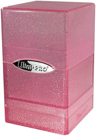 Copy of Ultra Pro - Satin Tower 100+ Card Deck Box (Glitter Pink)