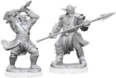Critical Role Unpainted Miniatures: Bugbear Fighter Male